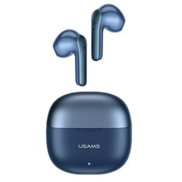 Słuchawki Bluetooth USAMS 5.1 TWS XH Series Dual mic bezprzewodowe niebieski