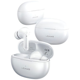 Słuchawki Bluetooth USAMS  5.3 TWSX-Don Series Dual mic ENC bezprzewodowe fioletowe
