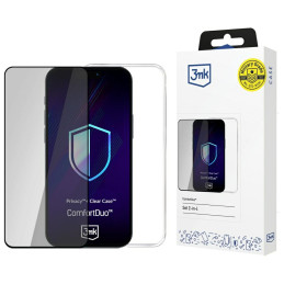 Zestaw 3MK ComfortDuo Privacy Clear do Galaxy A54 5G (Etui + Szkło Prywatyzujące)