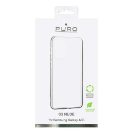 Etui Puro Nude 0.3 do Galaxy A33 5G, przeźroczyste