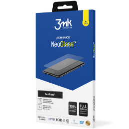 Szkło Hybrydowe 3MK NeoGlass do Galaxy A22 4G, czarne