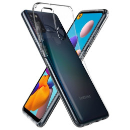 Etui Spigen Liquid Crystal do Galaxy A21s