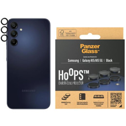 Szkło na obiektyw aparatu PanzerGlass Hoops Camera do Samsung Galaxy A15 / A15 5G czarny/black