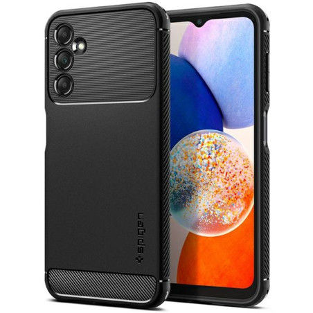 Etui Spigen Rugged Armor do Galaxy A14 5G, czarne