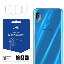 Szkło na obiektyw aparatu 3mk Lens Protection do Samsung Galaxy A11, 4szt