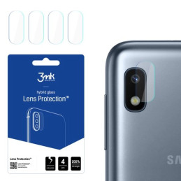 Szkło na obiektyw aparatu 3mk Lens Protection do Samsung Galaxy A10, 4szt