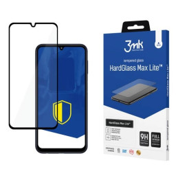 Szkło hartowane 3MK HardGlass Max Lite do Galaxy M34 5G, czarna ramka