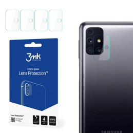 Szkło na obiektyw aparatu 3mk Lens Protection do Samsung Galaxy M31s, 4szt