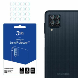 Szkło na obiektyw aparatu 3mk Lens Protection do Samsung Galaxy M22, 4szt