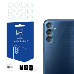 Szkło na obiektyw aparatu 3mk Lens Protection do Samsung Galaxy M15 5G, 4szt