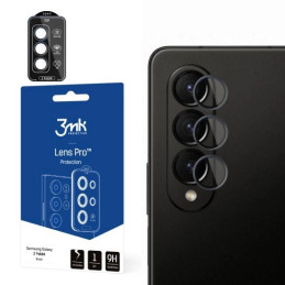 Ochrona na obiektyw aparatu 3MK Lens Protection Pro do Samsung Galaxy Z Fold4, czarne