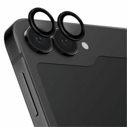 Szkło na obiektyw aparatu UNIQ Optix Aluminium Camera Lens Protector do Galaxy Z Flip6, midnight black