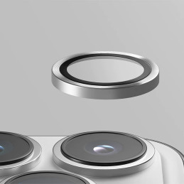 Szkło na obiektyw aparatu UNIQ Optix Aluminium Camera Lens Protector do Galaxy Z Flip6, midnight black