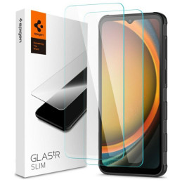 Szkło hartowane Spigen Glas.TR Slim do Galaxy XCover 7/7 Pro, 2szt
