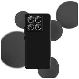 Etui 3MK Silicone Case do Xiaomi 14T Pro, czarne