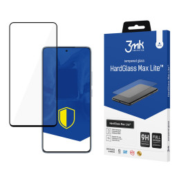 Szkło hartowane 3MK HardGlass Max Lite do Xiaomi 14T, czarna ramka