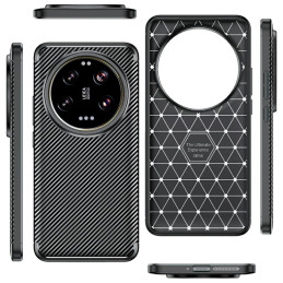 Etui Beline Carbon Armor do Xiaomi 15 Ultra, czarne