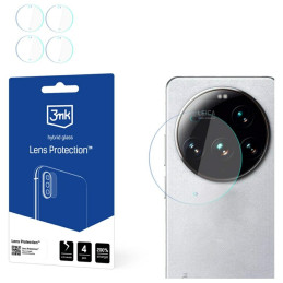 Szkło na obiektyw aparatu 3mk Lens Protection do Xiaomi 15 Ultra, 4szt