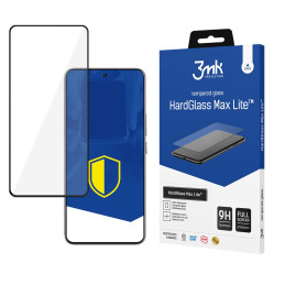 Szkło hartowane 3MK HardGlass Max Lite do Xiaomi 15 Ultra,  czarna ramka