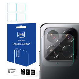 Szkło na obiektyw aparatu 3mk Lens Protection do Xiaomi 15, 4szt