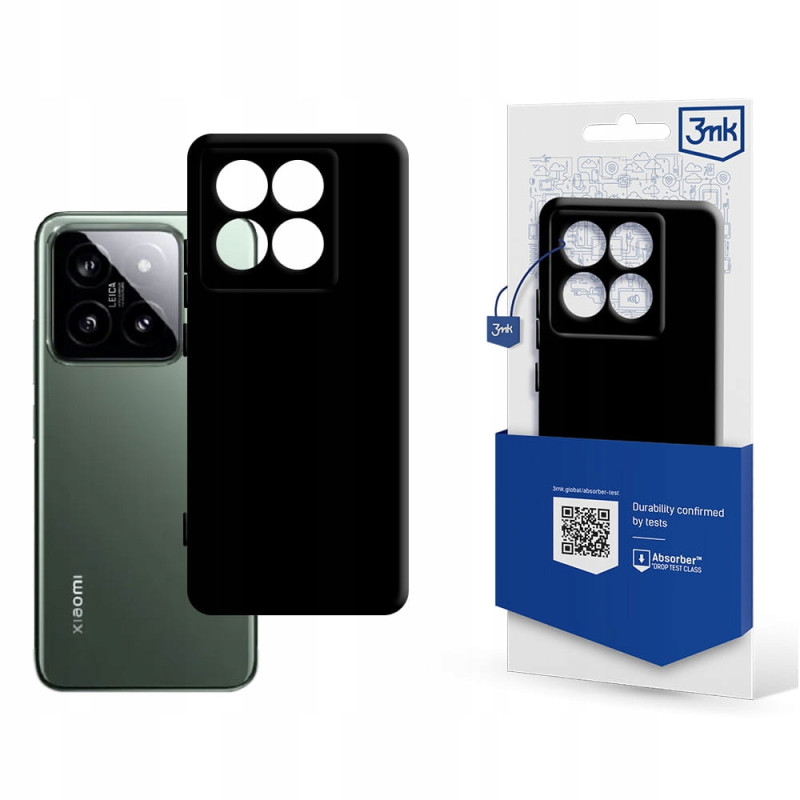 Etui 3MK Matt Case do Xiaomi 14 Pro, czarne