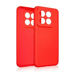 Etui Beline Silicone do Xiaomi 14 Pro czerwone