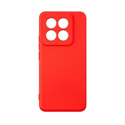 Etui Beline Silicone do Xiaomi 14 Pro czerwone