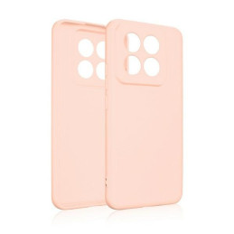 Etui Beline Silicone do Xiaomi 14 Pro różowo-złote