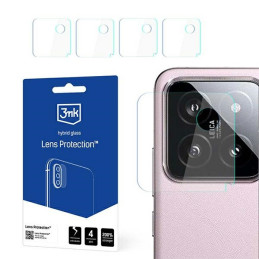 Szkło na obiektyw aparatu 3mk Lens Protection do Xiaomi 14, 4szt