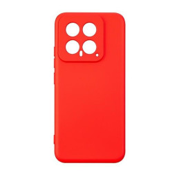 Etui Beline Silicone do Xiaomi 14 czerwone