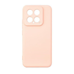 Etui Beline Silicone do Xiaomi 14 różowo-złote