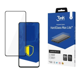 Szkło hartowane 3MK HardGlass Max Lite do Xiaomi 13T, czarna ramka