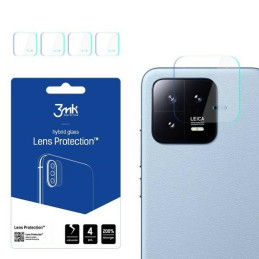 Szkło na obiektyw aparatu 3mk Lens Protection do Xiaomi 13, 4szt