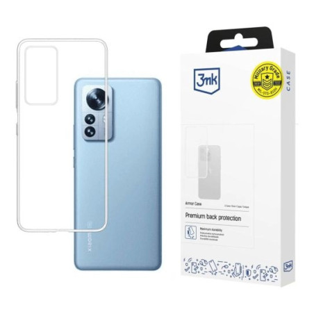 Etui 3MK Armor Case do Xiaomi 12/12X, przeźroczyste