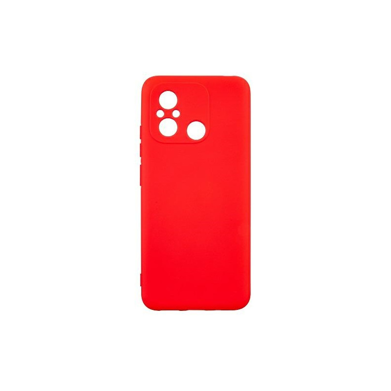 Etui Beline Silicone do Xiaomi 12C czerwone
