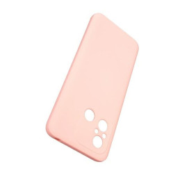 Etui Beline Silicone do Xiaomi 12C różowo-złote