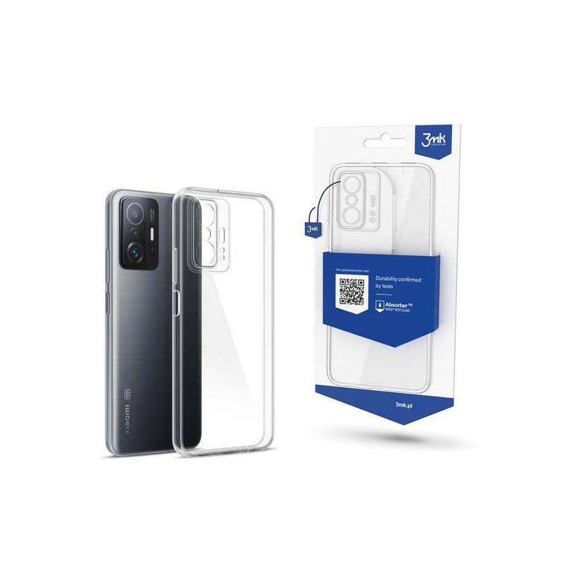 Etui 3MK Clear Case do Xiaomi Mi 11T/Mi 11T Pro, przezroczyste