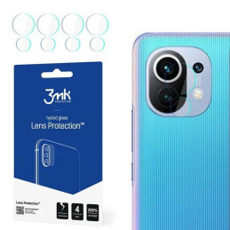 Szkło na obiektyw aparatu 3mk Lens Protection do Xiaomi Mi 11 5G, 4szt