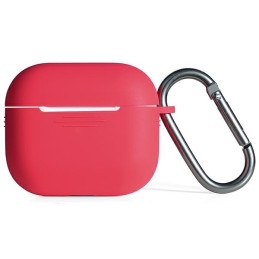 Etui Beline AirPods Silicone do AirPods 3 czerwone