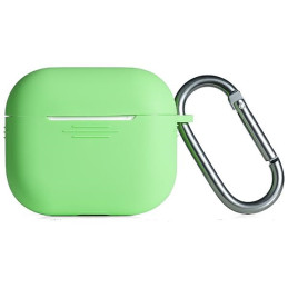 Etui Beline AirPods Silicone do AirPods 3 zielone