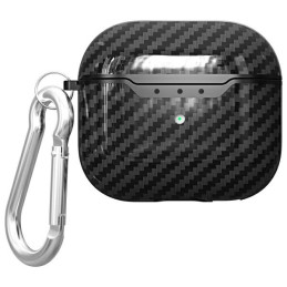 Etui Beline AirPods Carbon do AirPods 4, czarne