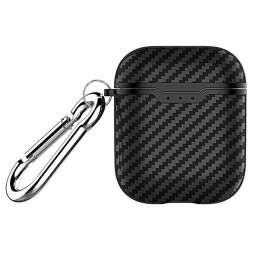 Etui Beline AirPods Carbon do AirPods 1/2, czarne