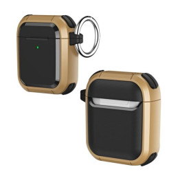 Etui Beline AirPods Solid do AirPods 1/2 brązowe