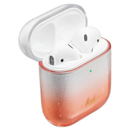 Etui Laut Ombre Sparkle do AirPods 1/2 pomarańczowe