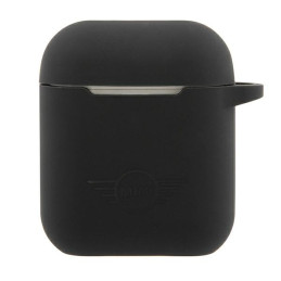 Etui Mini Silicone Collection do AirPods 1/2 czarne
