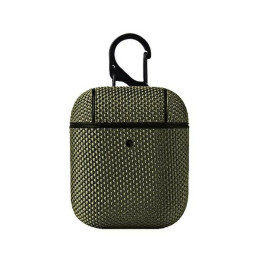 Etui Beline AirPods Shell do AirPods  1/2, oliwkowe