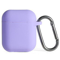 Etui Beline AirPods Silicone do AirPods  1/2 fioletowe
