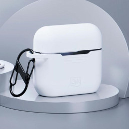 Etui 3mk Silicone Earphones Case do AirPods Pro, białe
