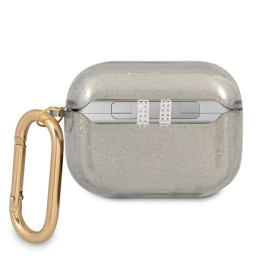 Etui Guess Glitter Collection do AirPods Pro, czarne
