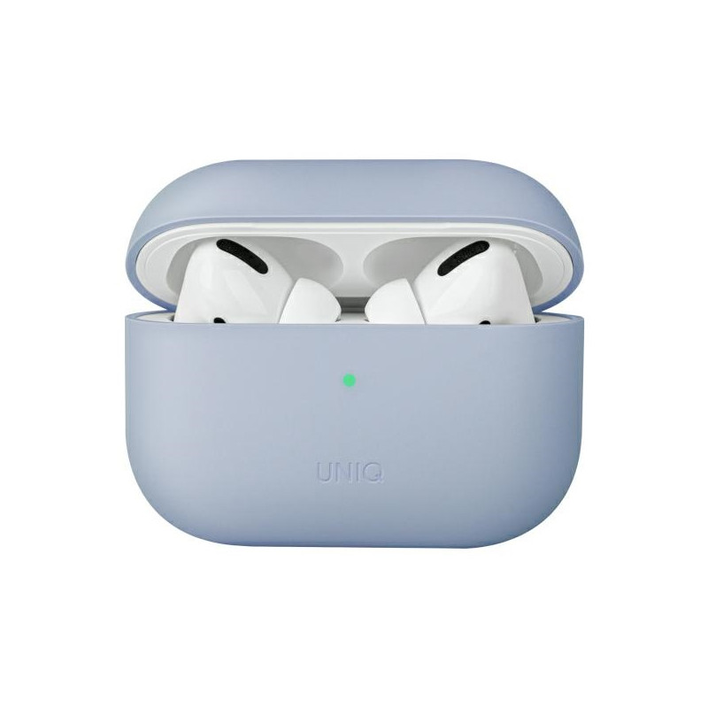 Etui UNIQ Lino do AirPods Pro, błękitne